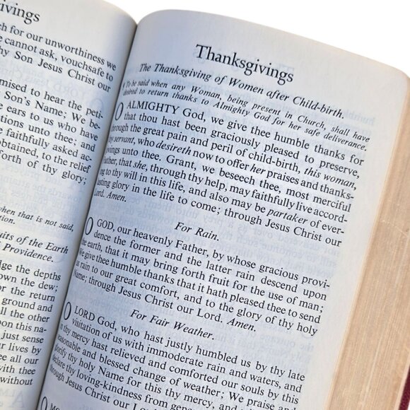 1953 Book Of Common Prayer and Hymnal Red Edition By John Wallace Suter - Picture 14 of 16